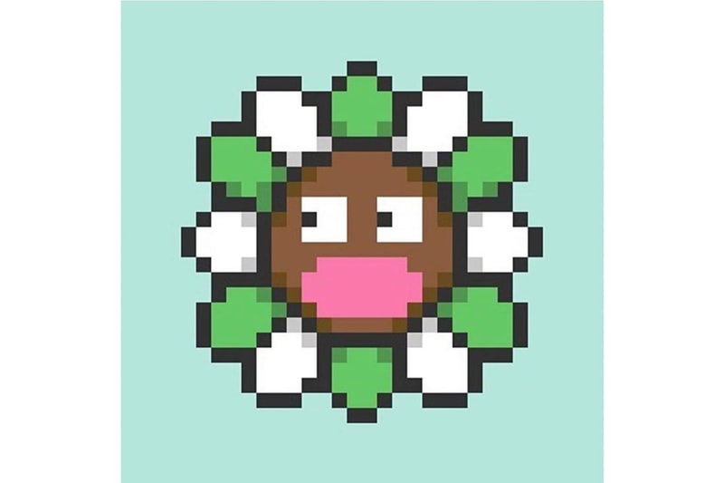 Takashi Murakami Teases New Murakami Flowers NFT Project pixel art crypto 12 petal tamagotchi tech mr hashimoto clonex release info date whitelist images