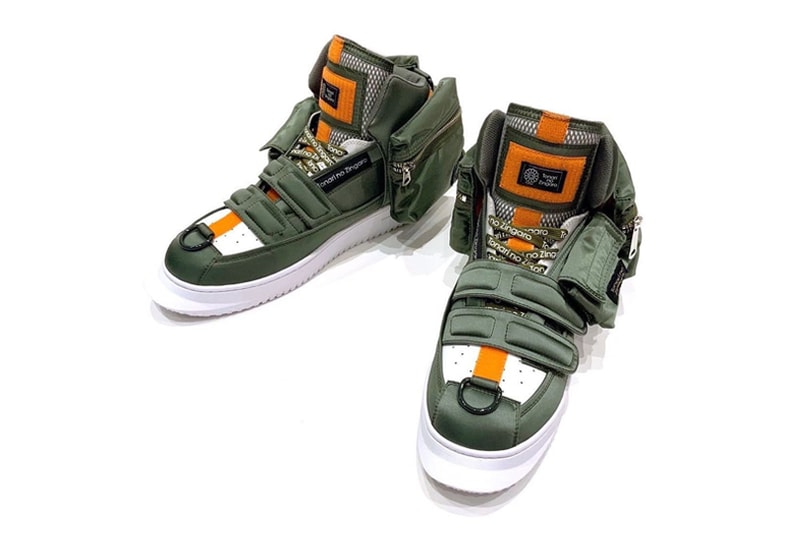 Takashi Murakami Restarts Reignites Sneaker Project porter yoshida bags backpack crossbody green black orange evangelion inspiration from scratch tm KK nike basketball shoes footwear news