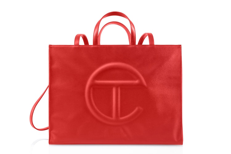 Telfar Brings On Vegan Leather Goods in Red Colorway