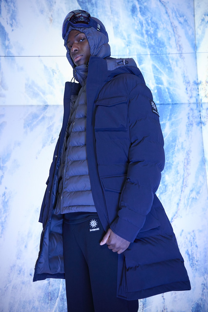 Tessuti Winter Campaign Loobkook Release Info Moose Knuckles Parajumper Sandbanks UK retailer luxury outerwear