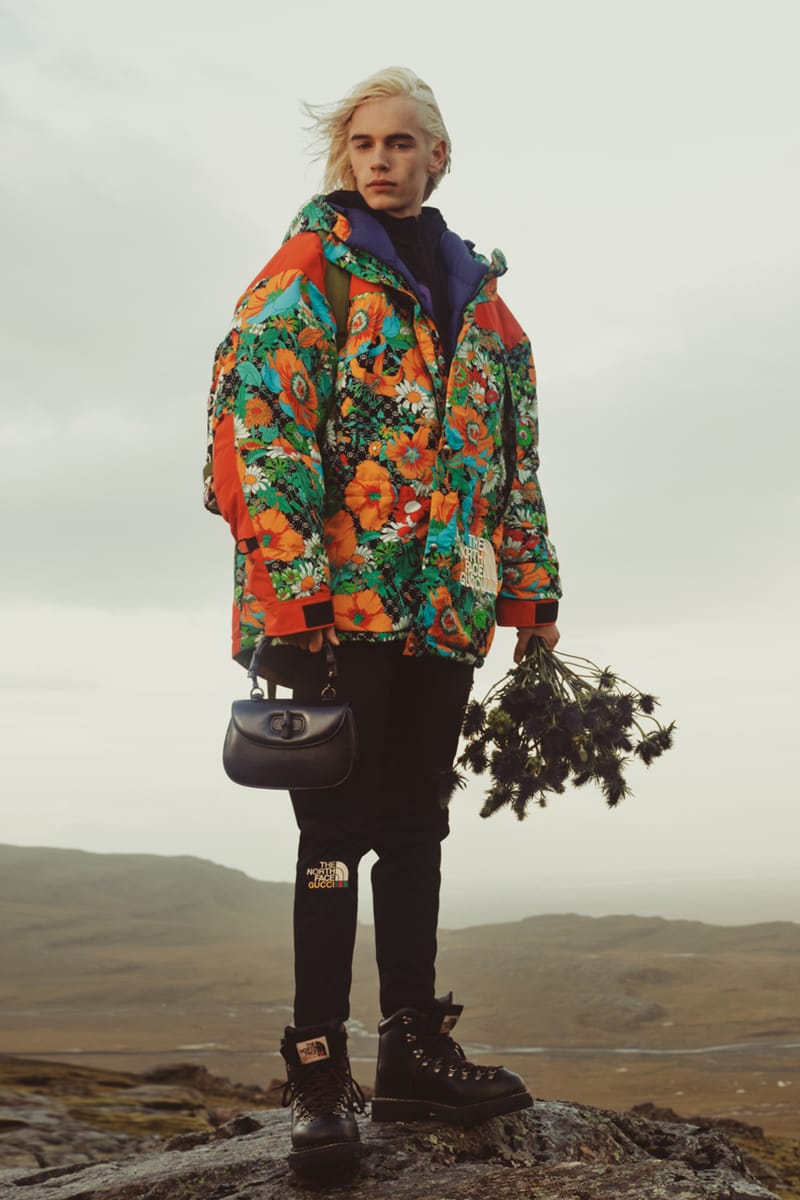 tnf x gucci coat