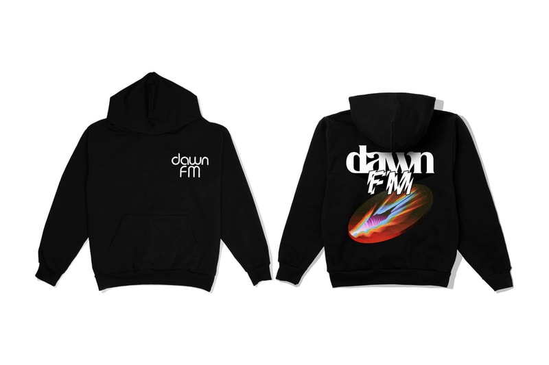 The Weeknd Drops Intergalactic 'DAWN FM' Merchandise r&b toronto canada crooner save your tears chrome solar longsleeve t-shirts vinyl