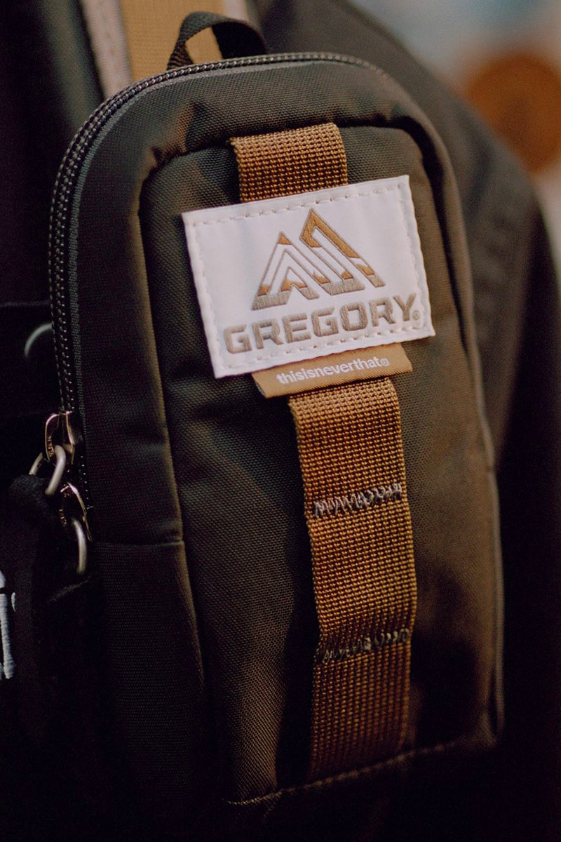 thisisneverthat Gregory Capsule Collection Release Info Backpack Case Date Buy Price 