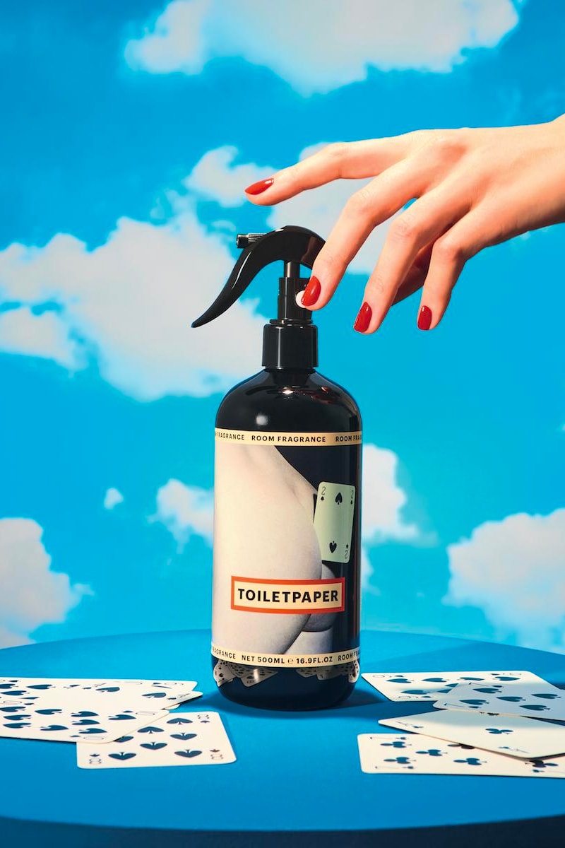 ToiletPaper Launches New Beauty Line 2022 hair care hand and body care home fragances