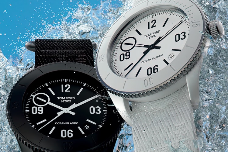 Tom Ford Makes World's First Recycled Ocean Plastic Automatic