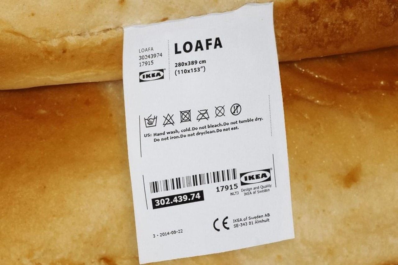 Tommy Cash x IKEA "LOAFA" Sofa Gab Bois TOMM¥ €A$H Concept Mario Bellini Camaleonda Bread Themed Interior Design Instagram Estonian Rapper Artist 