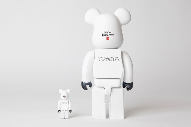TOYOTA starbance inc medicom toy bearbrick matte white 100 400 sizes yen town market dytd drive your teenage dreams release info january 14 date
