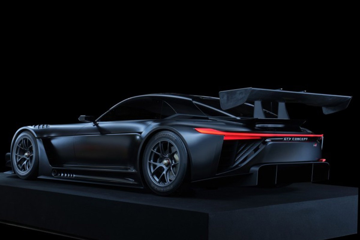 TOYOTA GAZOO Racing GR GT3 Concept Unveiling 2000gt hybrid sports cars racing Tokyo Auto Salon 2022 Yaris 