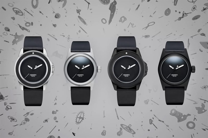 Four Watch UNIMATIC S Series Introduces Slimmer Cases and Monochromatic Luminescent Designs