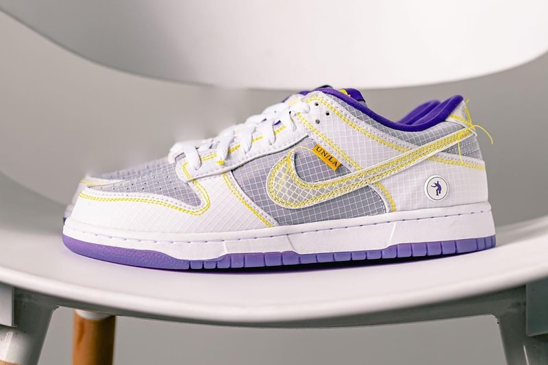 union nike dunk low purple gold DJ9649 500 release info date store list buying guide photos price 
