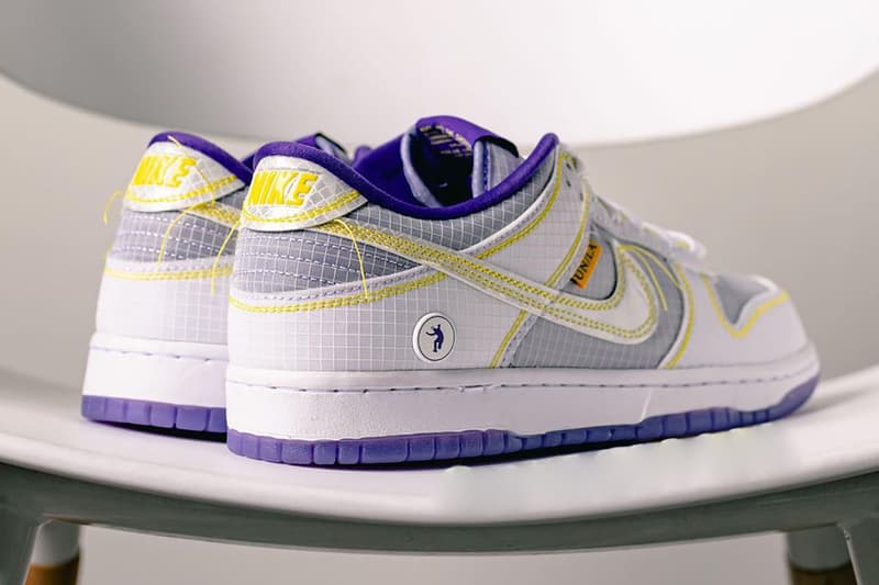 union nike dunk low purple gold DJ9649 500 release info date store list buying guide photos price