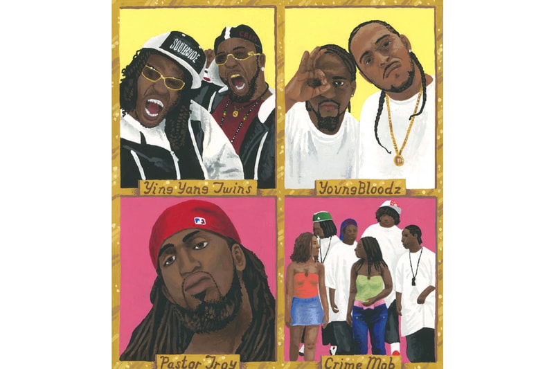 Veazey Studio Atlanta Rap Map Illustration Hip-Hop