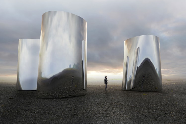 Vincent Leroy Distorts the Icelandic Landscape in 'Anamorphosis'