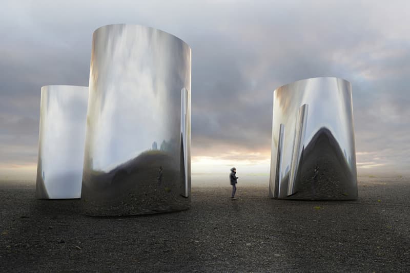 Vincent Leroy 'Anamorphosis' Installation Sculpture