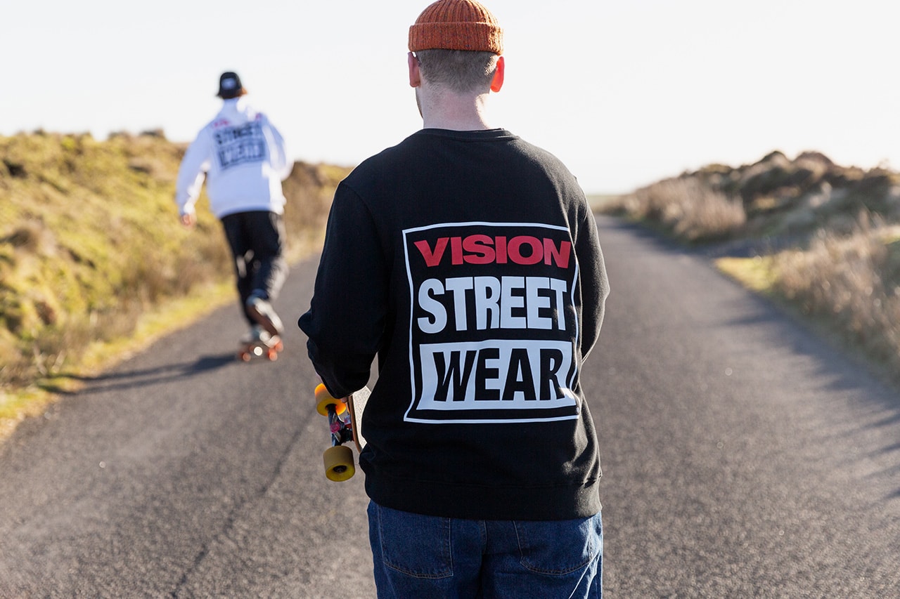 Vision Streetwear by Working Class Heroes release information lookbook uk retailer