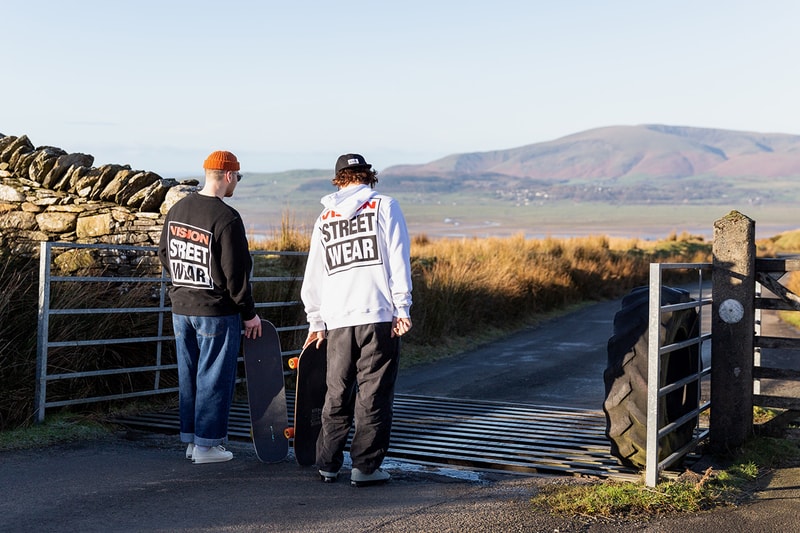 Vision Streetwear by Working Class Heroes release information lookbook uk retailer