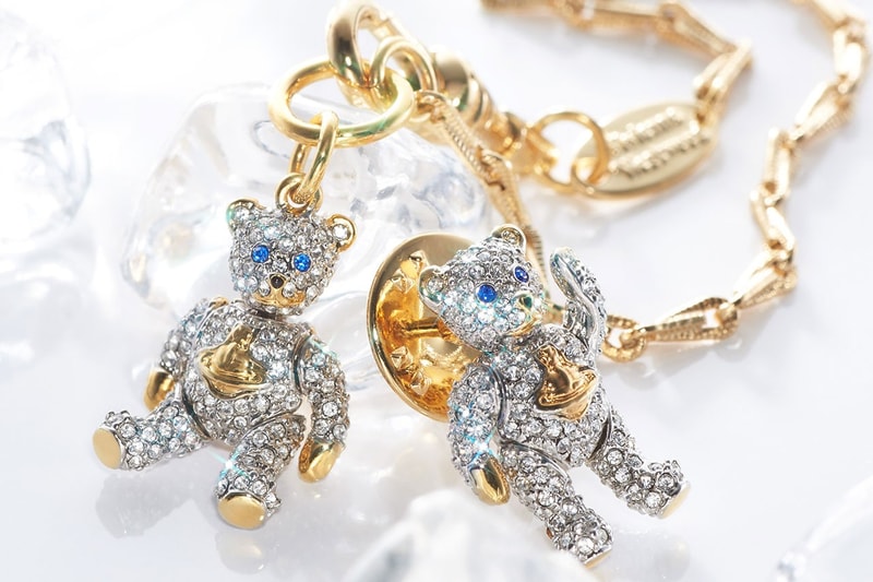vivienne westwood limited jewelry accessories collection teddy release info Swarovski crystals accessories jewelry 