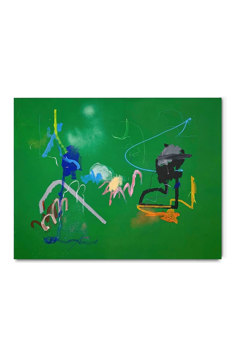 Vladislav Melnyk Ukrainian Artist Bottega Veneta Green Dior Kim Jones Grey Maison Valentino Red Paris Hilton Y2K 2000s Pink Paintings Abstract