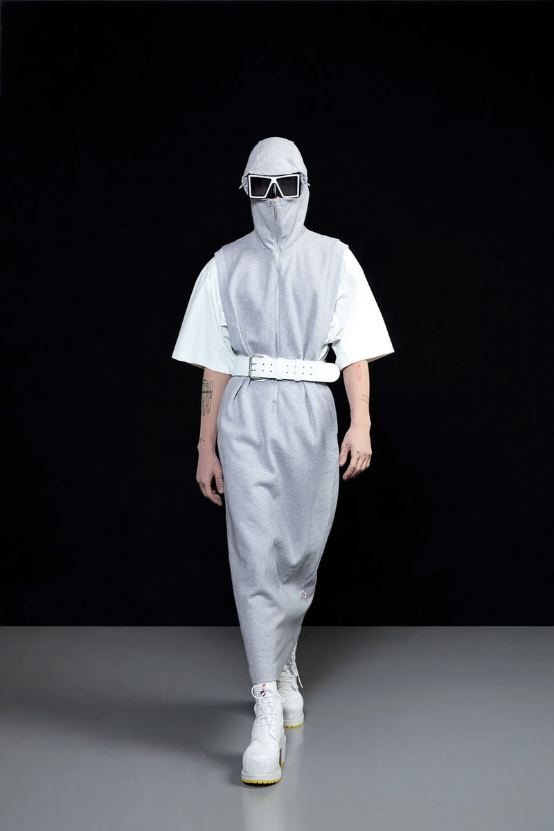 Walter Van Beirendonck FW22 Is a Masterclass in Going Incognito paris fashion week runway color blocking bodysuits high fashion