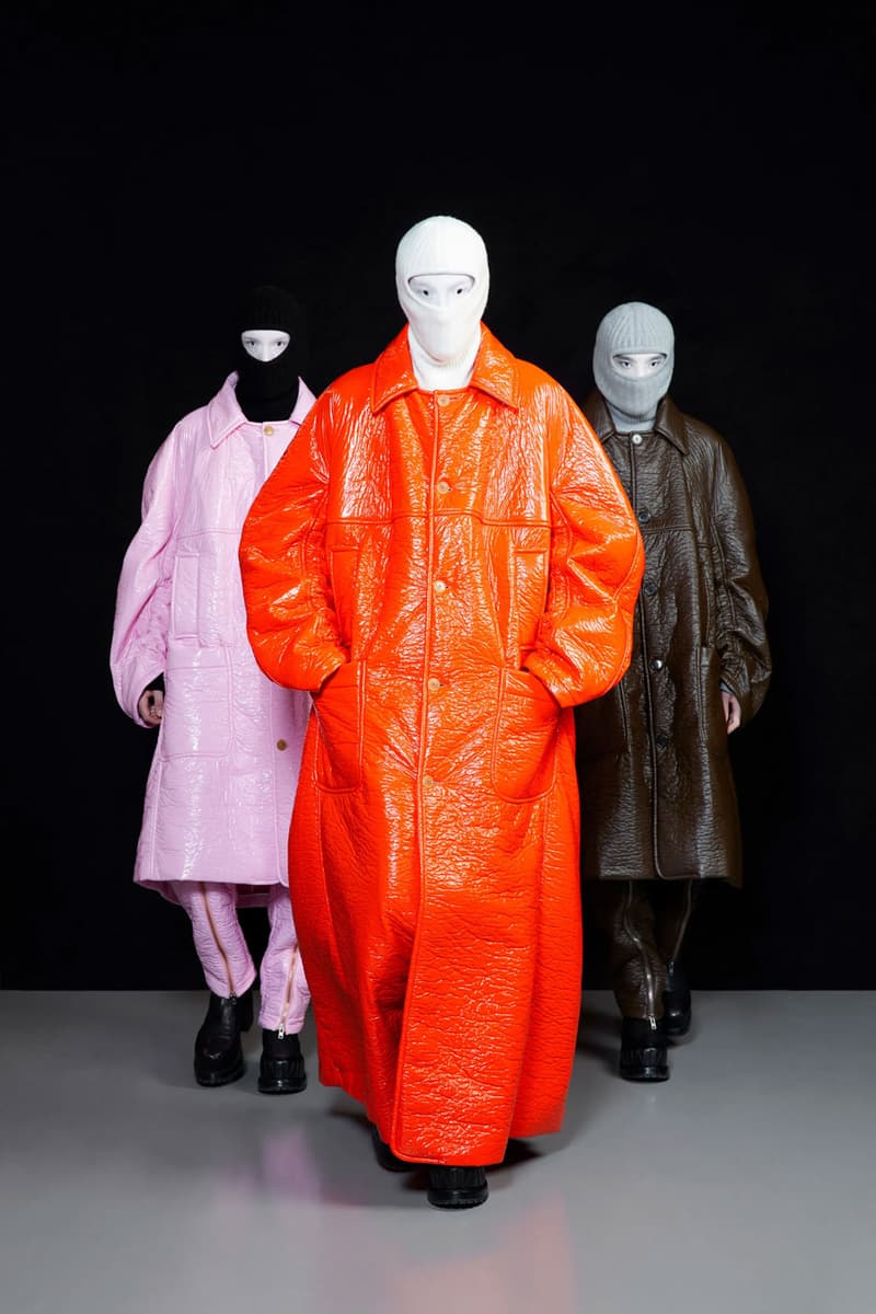 Walter Van Beirendonck FW22 Is a Masterclass in Going Incognito paris fashion week runway color blocking bodysuits high fashion