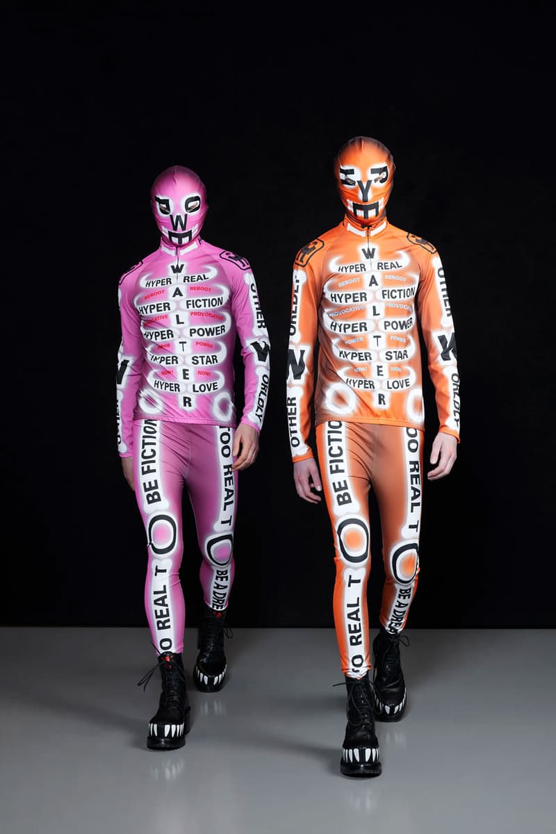 Walter Van Beirendonck FW22 Is a Masterclass in Going Incognito paris fashion week runway color blocking bodysuits high fashion