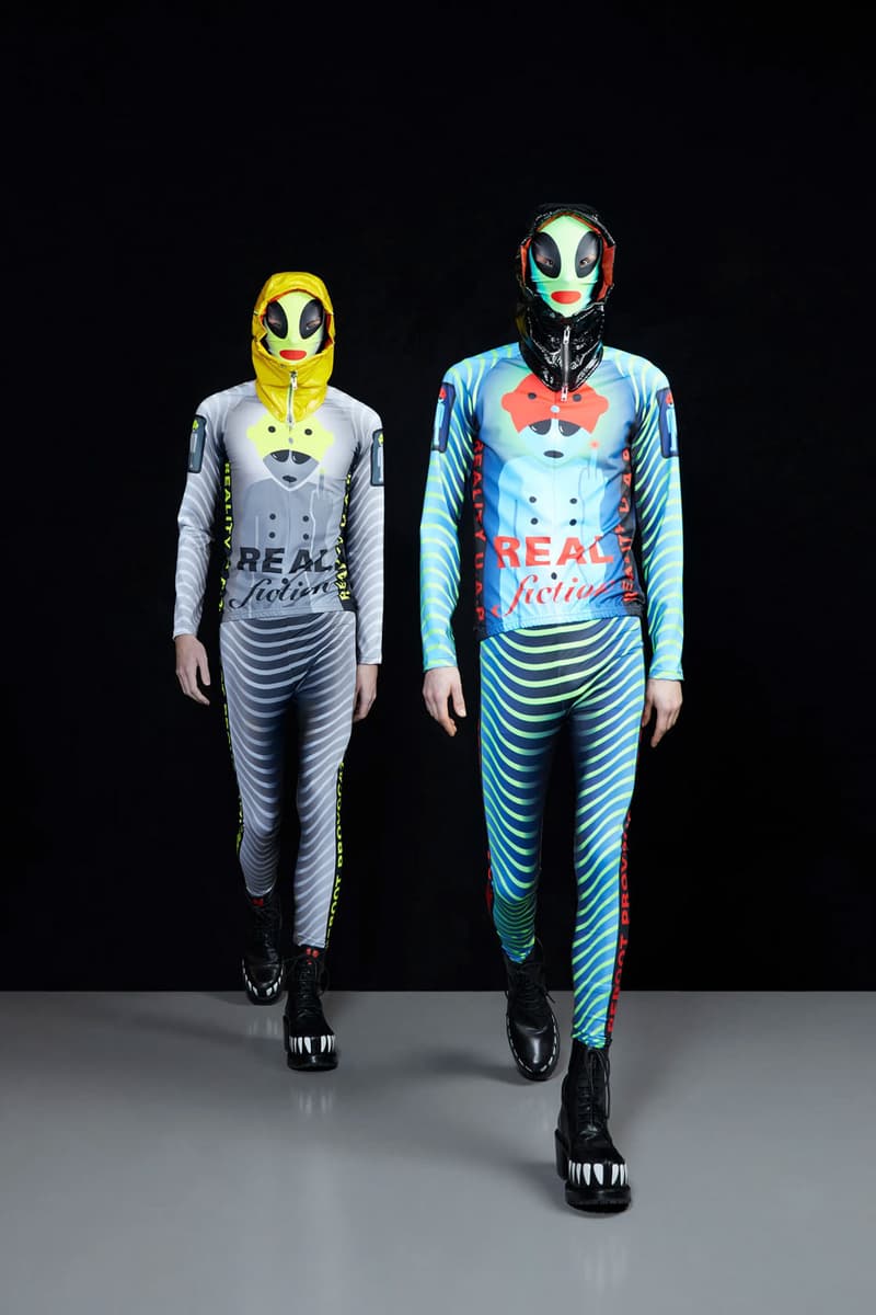 Walter Van Beirendonck FW22 Is a Masterclass in Going Incognito paris fashion week runway color blocking bodysuits high fashion