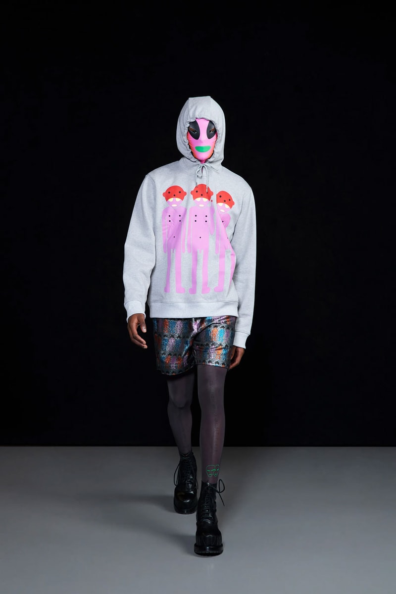 Walter Van Beirendonck FW22 Is a Masterclass in Going Incognito paris fashion week runway color blocking bodysuits high fashion