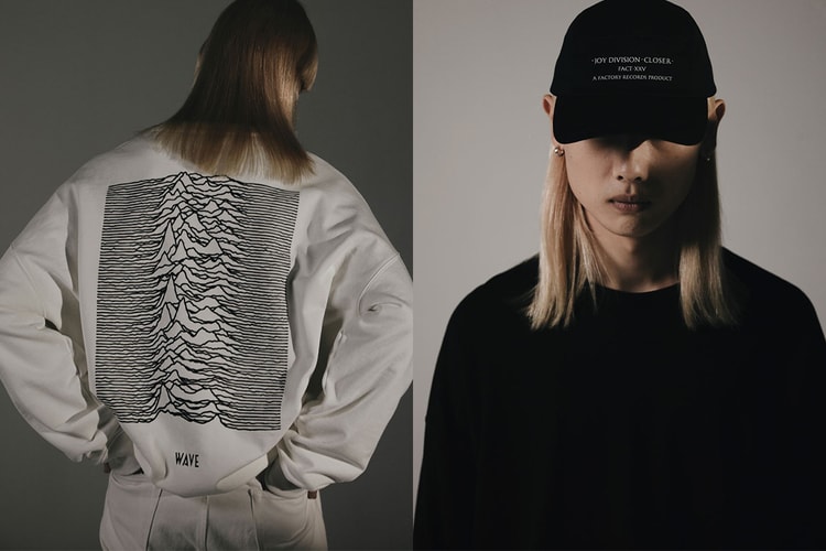 WAVE Honors Joy Division's Music in New Capsule Collection