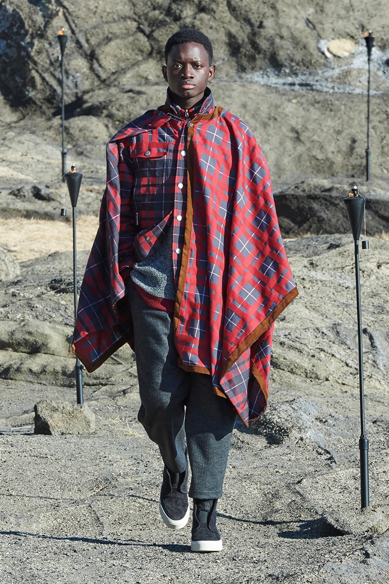 White Mountaineering FW22 Collection Runway