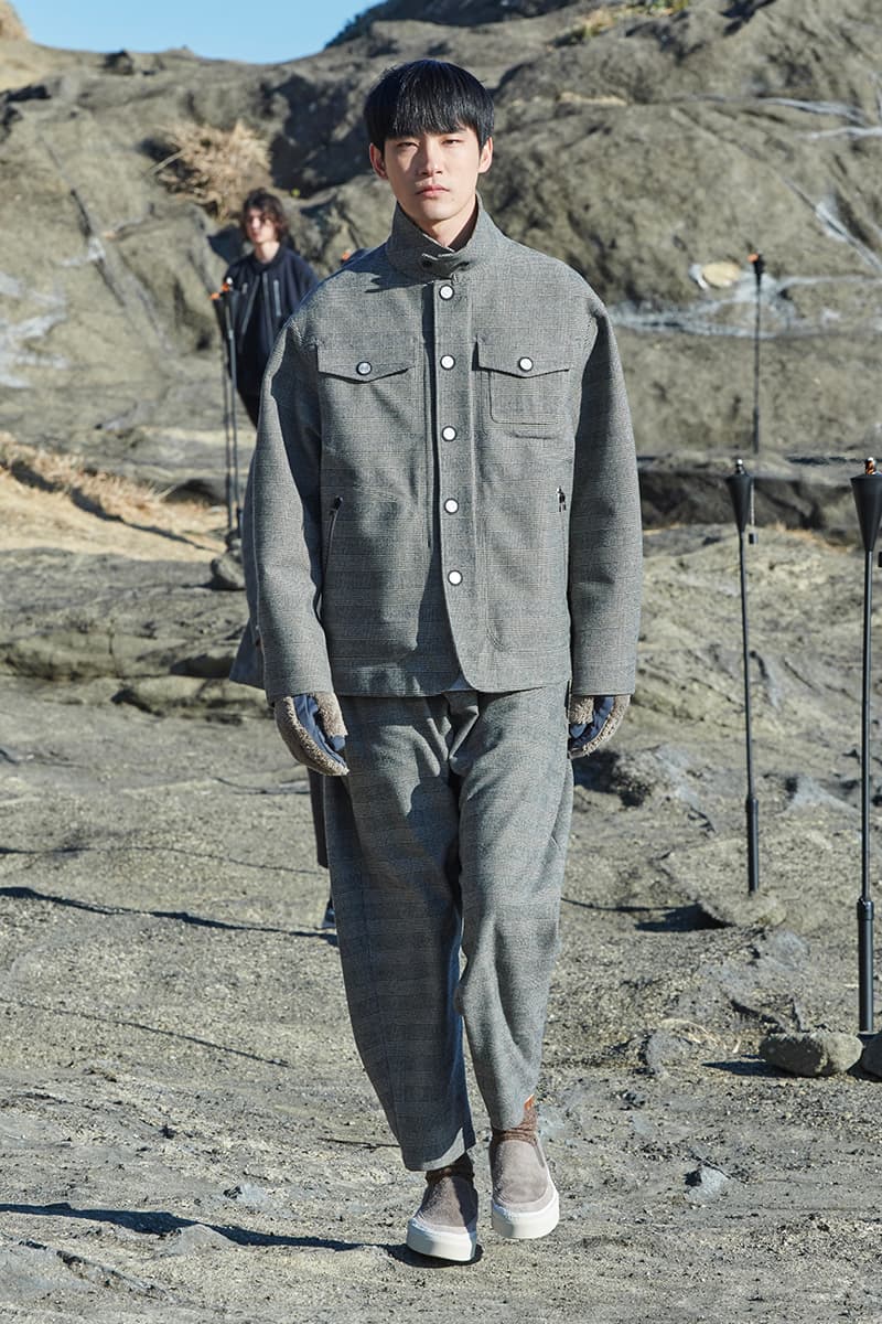 White Mountaineering FW22 Collection Runway