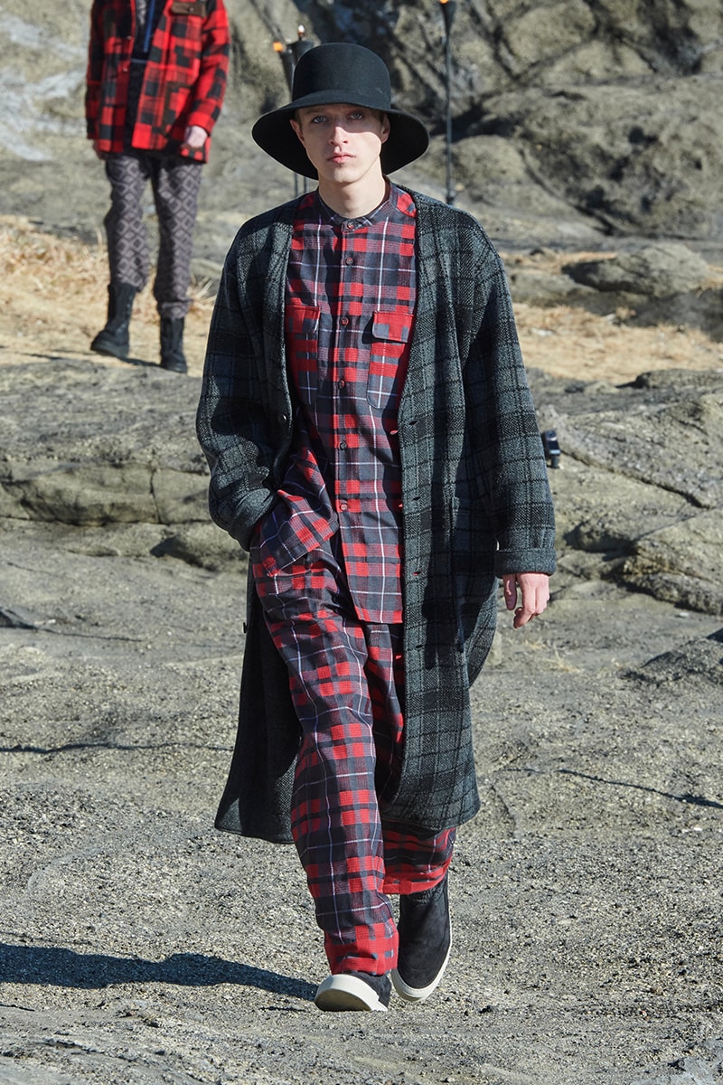 White Mountaineering FW22 Collection Runway