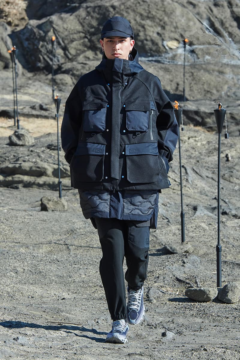 White Mountaineering FW22 Collection Runway