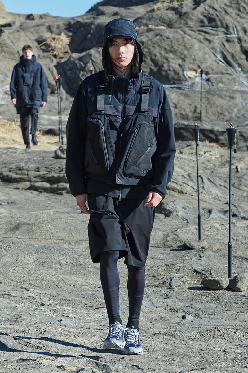 White Mountaineering FW22 Collection Runway