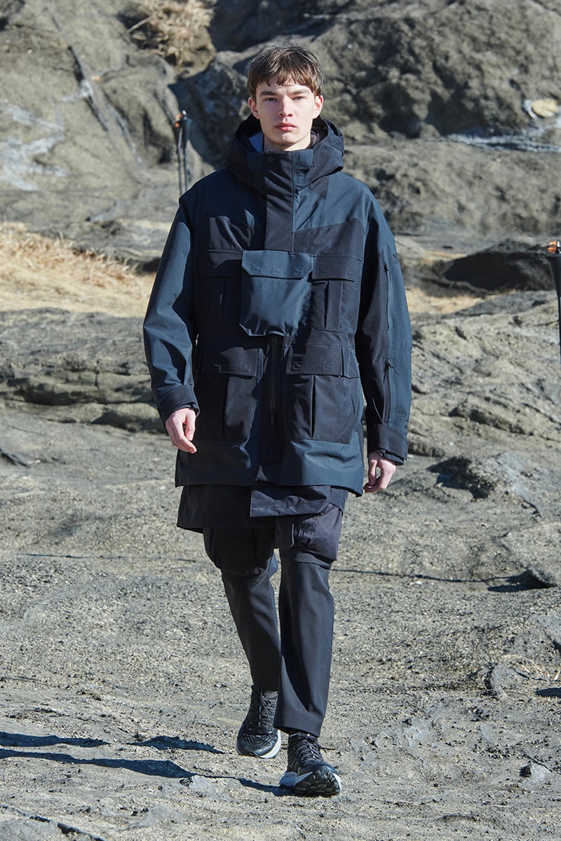 White Mountaineering FW22 Collection Runway