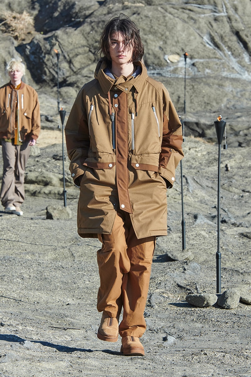 White Mountaineering FW22 Collection Runway