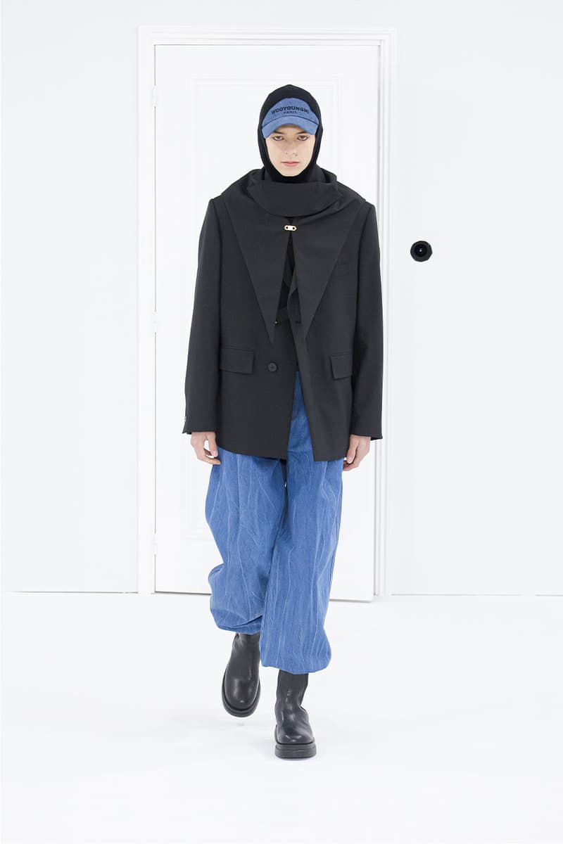 WOOYOUNGMI FW22 Finds the Sweet Spot for Comfortable Layering and Soft Tailoring fall/winter 2022 Paris Fashion Week Runway Collection