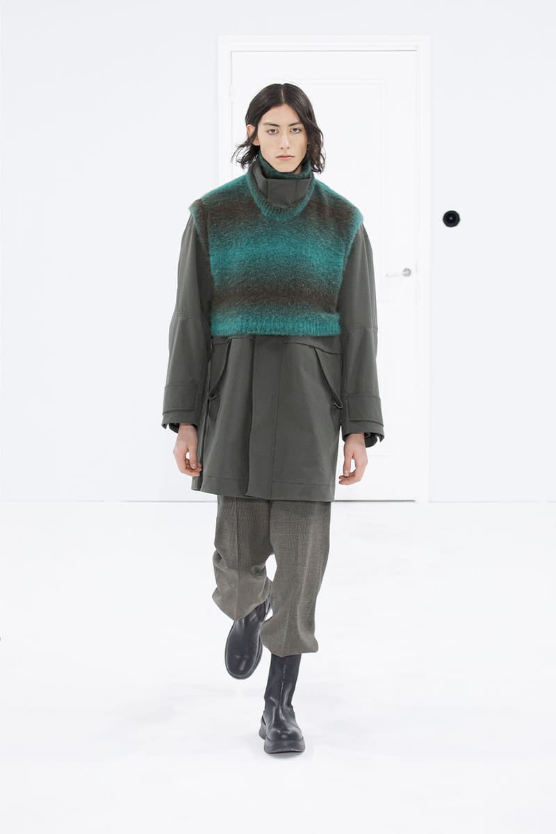 WOOYOUNGMI FW22 Finds the Sweet Spot for Comfortable Layering and Soft Tailoring fall/winter 2022 Paris Fashion Week Runway Collection