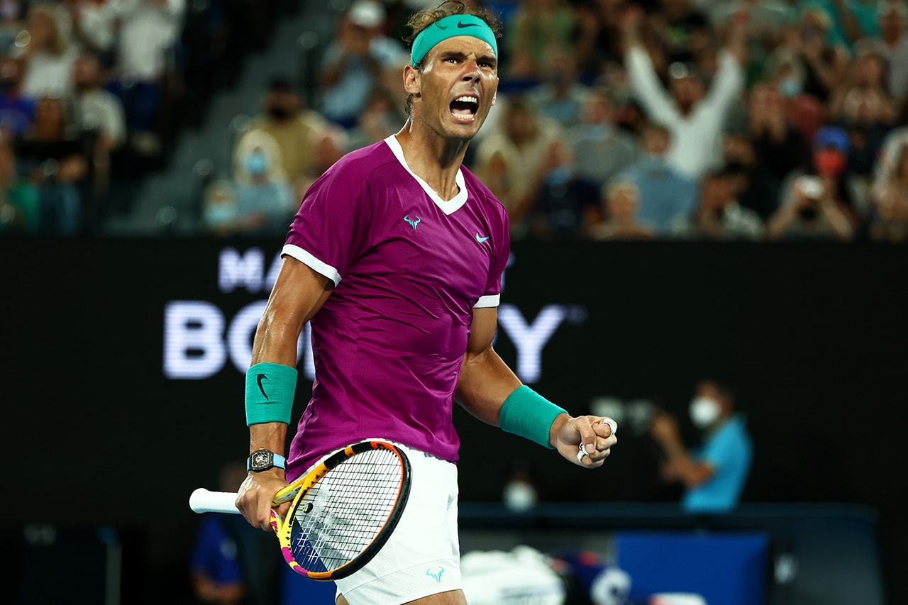 Nadal Takes Record-Breaking 21st Grand Slam Title Whilst Wearing $1M USD Richard Mille 