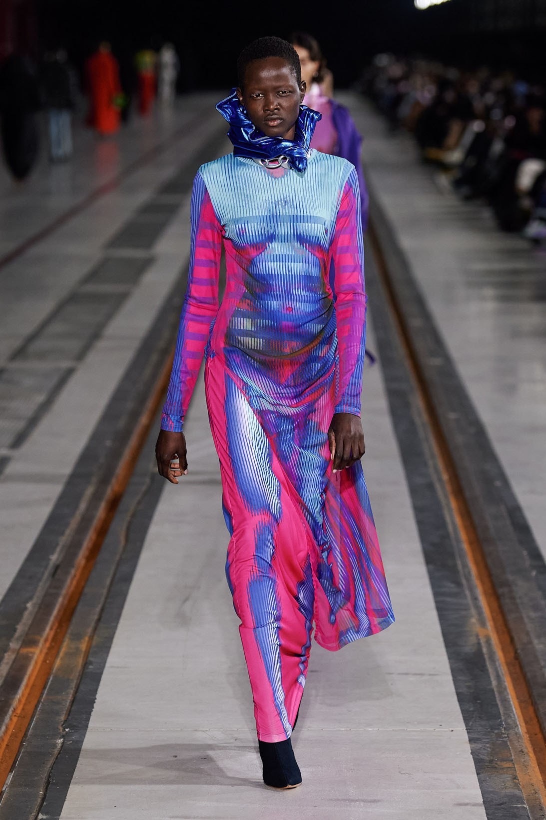 Y/Project Fall/Winter 2022 Paris Fashion Week Runway Show Glenn Martens Jean Paul Gaultier Looks trompe l’oeil Illusion Gender Concepts Queer Camp