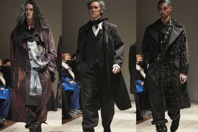 Yohji Yamamoto FW22 Introduces Gothic Fantasy for the Dickensian Bloke