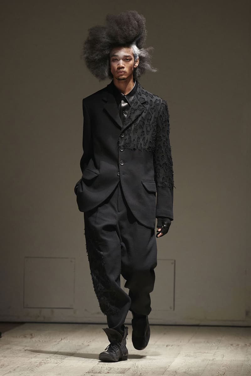 Yohji Yamamoto FW22 Introduces Gothic Fantasy for the Dickensian Bloke paris fashion week fall winter 2022 tokyo