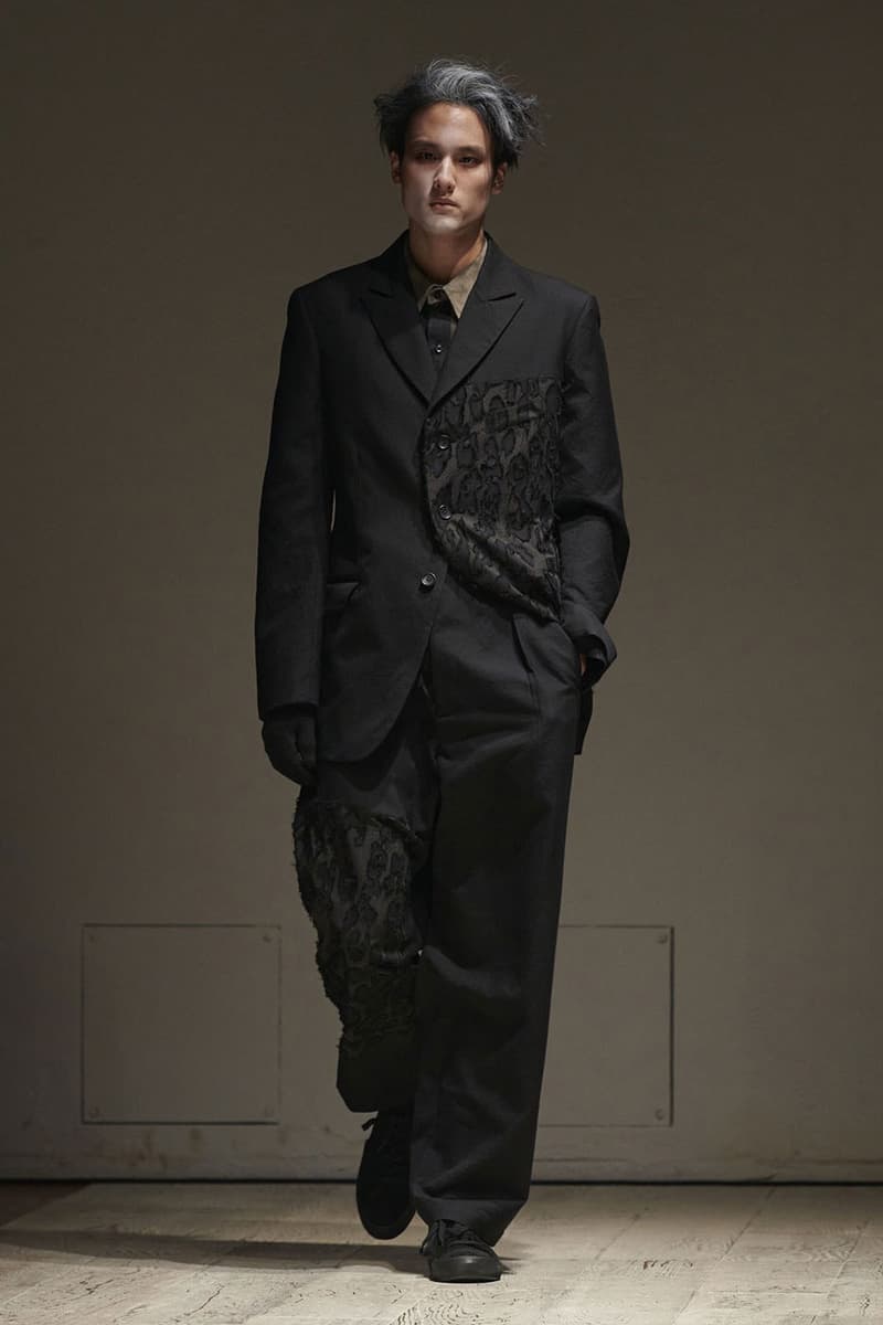 Yohji Yamamoto FW22 Introduces Gothic Fantasy for the Dickensian Bloke paris fashion week fall winter 2022 tokyo