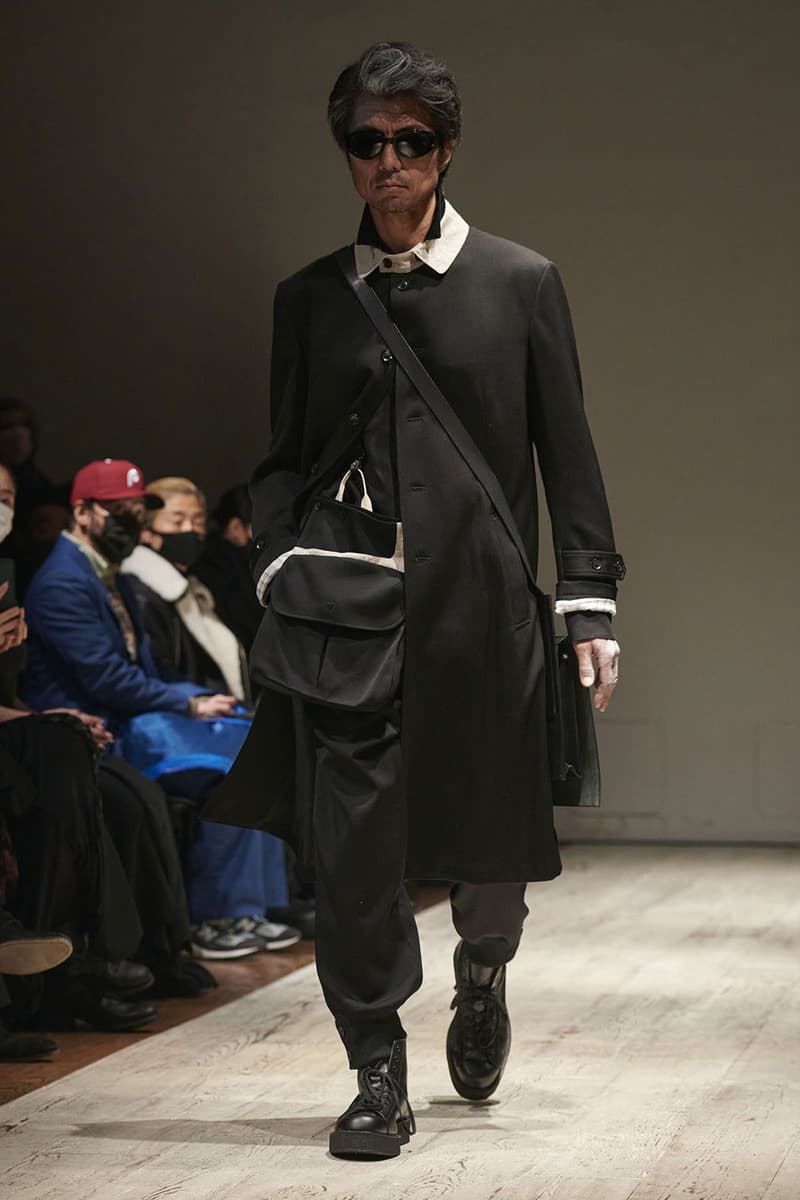 Yohji Yamamoto FW22 Introduces Gothic Fantasy for the Dickensian Bloke paris fashion week fall winter 2022 tokyo