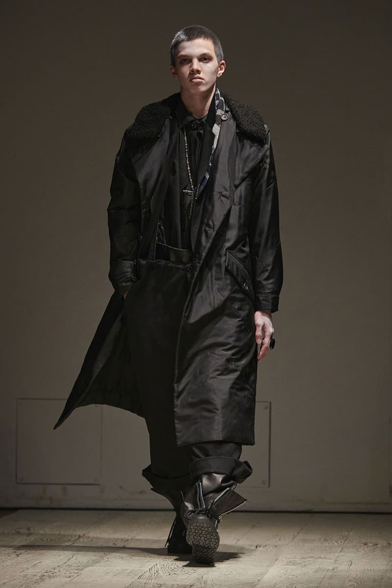 Yohji Yamamoto FW22 Introduces Gothic Fantasy for the Dickensian Bloke paris fashion week fall winter 2022 tokyo