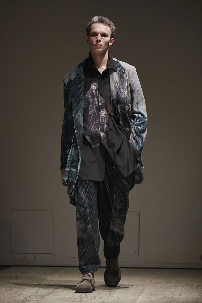 Yohji Yamamoto FW22 Introduces Gothic Fantasy for the Dickensian Bloke paris fashion week fall winter 2022 tokyo