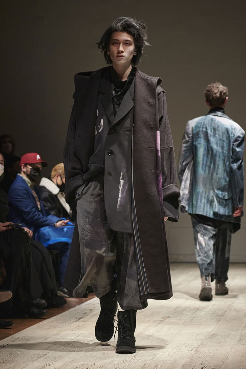 Yohji Yamamoto FW22 Introduces Gothic Fantasy for the Dickensian Bloke paris fashion week fall winter 2022 tokyo