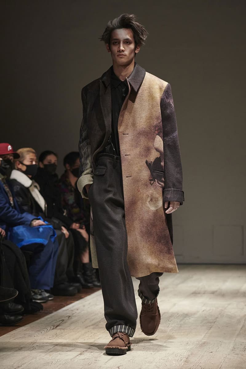 Yohji Yamamoto FW22 Introduces Gothic Fantasy for the Dickensian Bloke paris fashion week fall winter 2022 tokyo