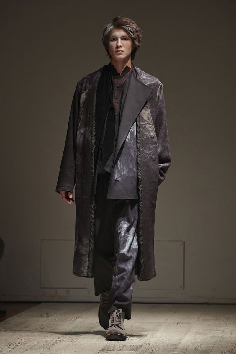 Yohji Yamamoto FW22 Introduces Gothic Fantasy for the Dickensian Bloke paris fashion week fall winter 2022 tokyo