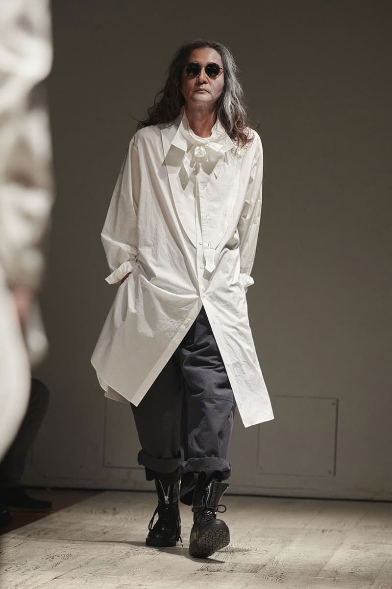 Yohji Yamamoto FW22 Introduces Gothic Fantasy for the Dickensian Bloke paris fashion week fall winter 2022 tokyo