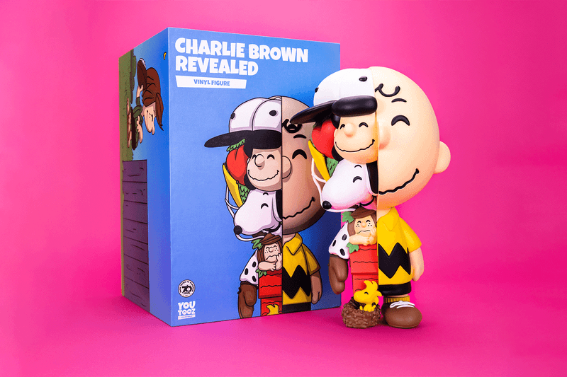 Youtooz Charlie Brown Dissected Figure Buy Price Release Info Peanuts Revealed Snoopy Lucy van Pelt Peppermint Patty Woodstock